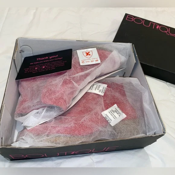 Corkys Red Suede Ankle Boots - Picture 5 of 6